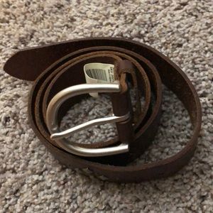 American eagle brown belt